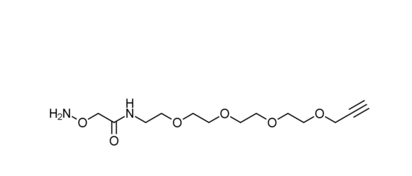 Aminooxy-amido-PEG4-alkyne