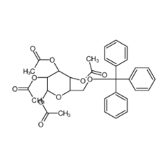 1,2,3,4-四-O-乙酰基-6-O-三苯甲基-beta-D-吡喃半乳糖cas:124648-92-6;Tetraphenyl-propenon