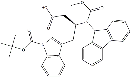 N-芴甲氧羰基-beta-高色氨酸(叔丁氧羰基)cas:357271-55-7