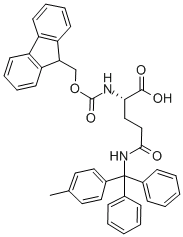 N-芴甲氧羰基-N&#039;-甲基三苯甲基-L-谷氨酰胺,Fmoc-Gln(Mtt)-OHcas:144317-23-7