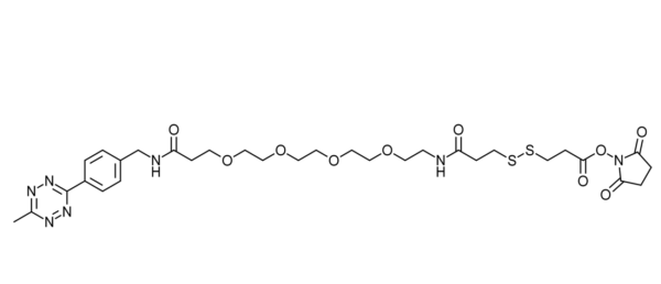 Methyltetrazine-PEG4-SS-NHS