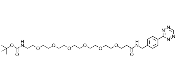 Tetrazine-PEG6-amino-Boc