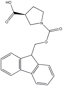 N-Fmoc-S-吡咯烷-3-羧酸cas:193693-66-2