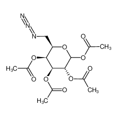 1,2,3,4-tetra-O-acetyl-6-azido-6-deoxy-D-galactopyrose;cas:629620-22-0