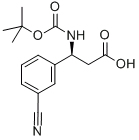 N-Boc-L-3-氨基-3-(3-氰基苯基)丙酸cas:500770-81-0
