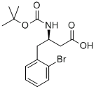 Boc-D-3-氨基-4-(2-溴苯基)丁酸cas:765263-36-3