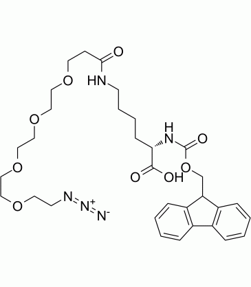 N3-PEG4-amido-Lys(Fmoc)-acid