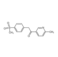 2-(4-甲磺酰基苯基)-1-(6-甲基吡啶-3-基)-乙酮cas:221615-75-4|1-(6-methylpyridin-3-yl)-2-[(4-methylsulfonyl)-phenyl]-ethone;