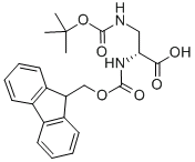 Fmoc-N-β-Boc-D-2,3-二氨基丙cas: 198544-42-2