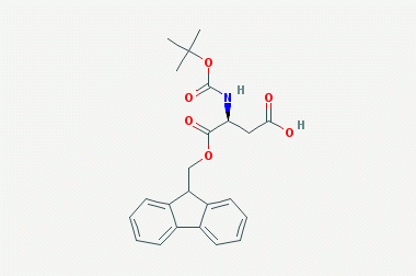 N-叔丁氧羰基-l-天冬氨酸 1-(9h-芴-9-甲基)酯cas:129046-87-3