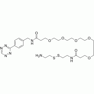 Tetrazine-PEG5-SS-amine