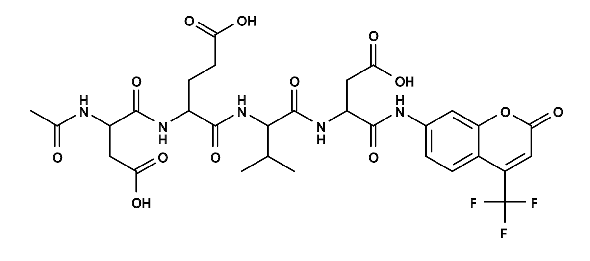 Ac-DEVD-AFC|CAS201608-14-2|Ac-DEVD-7-氨基-4-三氟甲基香豆素