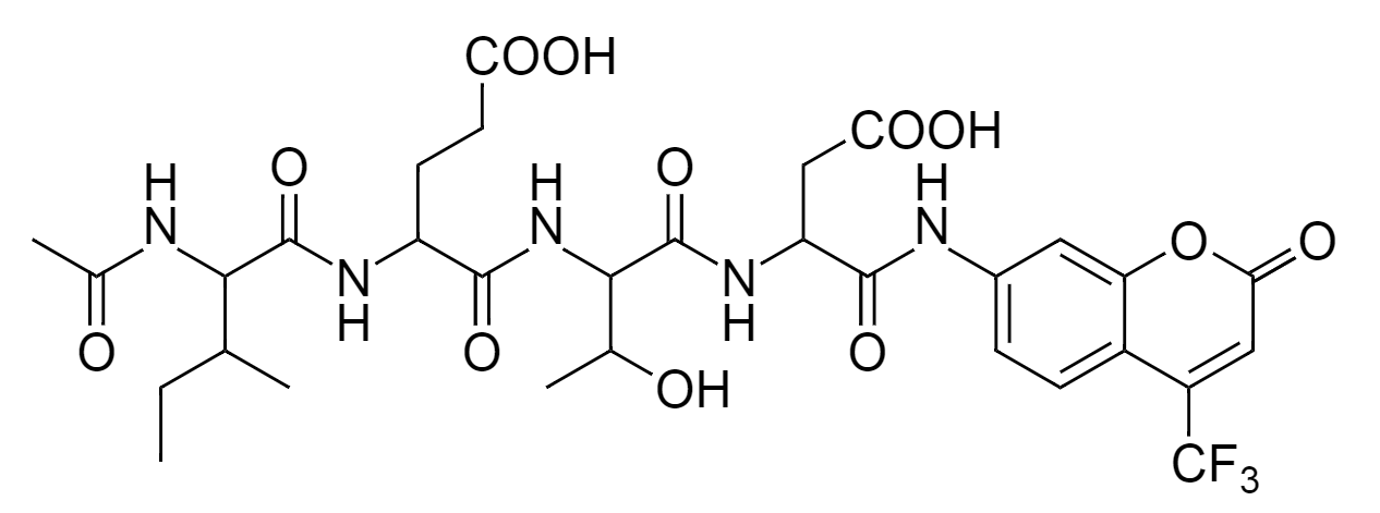 Ac-IETD-AFC|CAS211990-57-7|Ac-IETD-7-酰胺基-4-三氟甲基香豆素