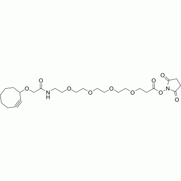 Cyclooctyne-O-amido-PEG4-NHS ester CAS:2101206-50-0