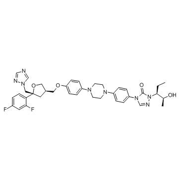 Posaconazole; SCH56592; Noxafil，CAS171228-49-2