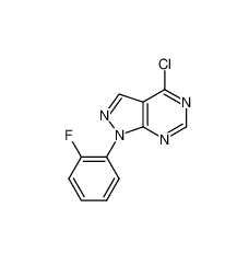 4-氯-1-(氟苯基)-1H-吡唑并[3,4-d]嘧啶cas:630107-83-4|4-chloro-1-(2-fluorophenyl)-1H-pyrazolo[3,4-d]pyrimidine