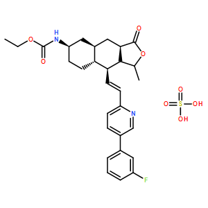 Vorapaxar Sulfate，CAS705260-08-8