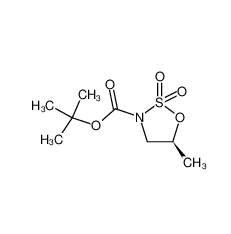 (S)-5-methyl-2,2-dioxo[1,2,3]oxathiazolidine-3-carboxylic acid tert-butyl ester|cas:396074-50-3