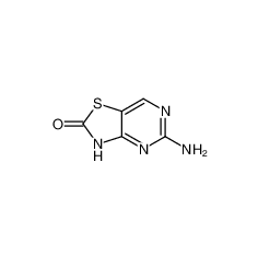 5-氨基噻唑并[4,5-d]嘧啶-2(3H)-酮cas:848691-22-5|Thiazolo[4,5-d]pyrimidin-2(3H)-one, 5-amino-
