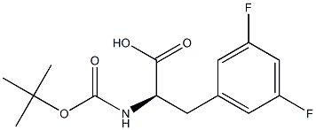 BOC-D-3,5-二氟苯丙氨酸cas:205445-53-0