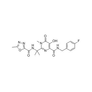 雷特格韦;Raltegravir(MK0518)，CAS:518048-05-0