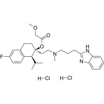 盐酸米贝拉地尔;Mibefradil dihydrochloride(Ro40-5967 dihydrochloride),CAS:116666-63-8