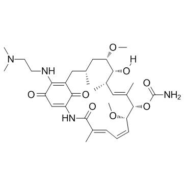 阿螺旋霉素;Alvespimycin,CAS:	467214-20-6