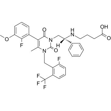 噁拉戈利;Elagolix (NBI-56418)，CAS834153-87-6