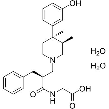Alvimop dihydrate; ADL 8-2698 dihydrate; LY 246736 dihydrate，CAS170098-38-1