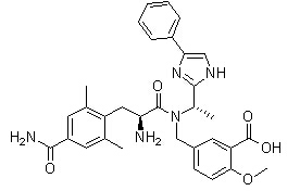 伊卢多啉;JNJ 27018966;JNJ27018966;Eluxadoline，CAS864821-90-9