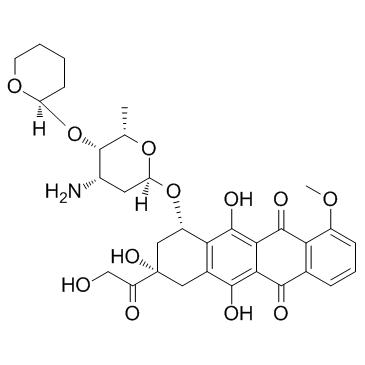 Pirarubicin (Synonyms: THP)，CAS72496-41-4