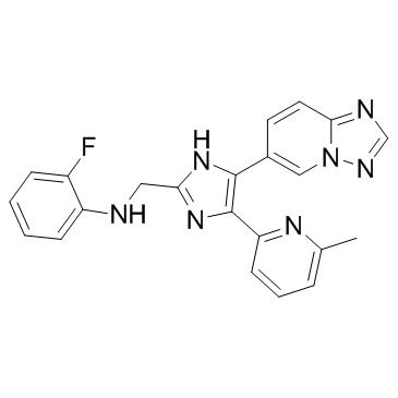 Vactosertib (Synonyms: EW-7197; TEW-7197)，CAS1352608-82-2