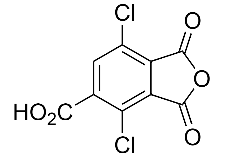 3,6-Dichlorobenzene-1,2,4-tricarboxylic hydride|CAS81742-10-1|3,6-二氯苯-1,2,4-三羧酸酐