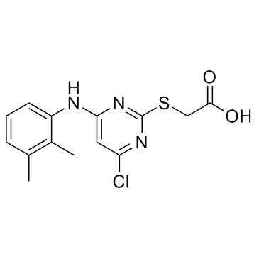 匹立尼酸;Pirinixic acid (Wy-14643)，CAS50892-23-4