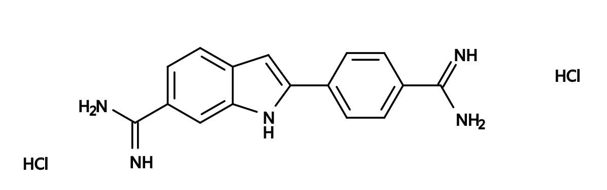 DAPI|4,6-二氨基-2-苯基吲哚, 二盐酸盐|cas28718-90-3