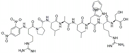 Dnp-Arg-Pro-Leu-Ala-Leu-Trp-Arg-Ser-OH trifluoroacetate saltcas:172666-82-9