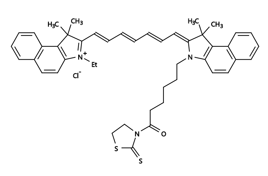ICG-ATT|3-ICG-acyl-1,3-thiazolidine-2-thione|3-吲哚菁绿-酰基-1,3-噻唑烷-2-硫酮