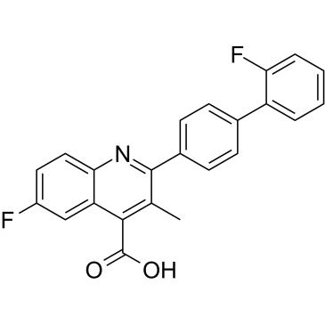 Brequinar (Synonyms: DUP785; NSC 368390)，CAS96187-53-0