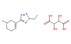 Alvameline tartrate，CAS159792-14-0