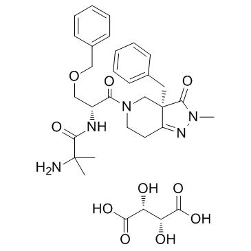 Capromorelin Tartrate (Synonyms: CP 424391-18)，CAS193273-69-7
