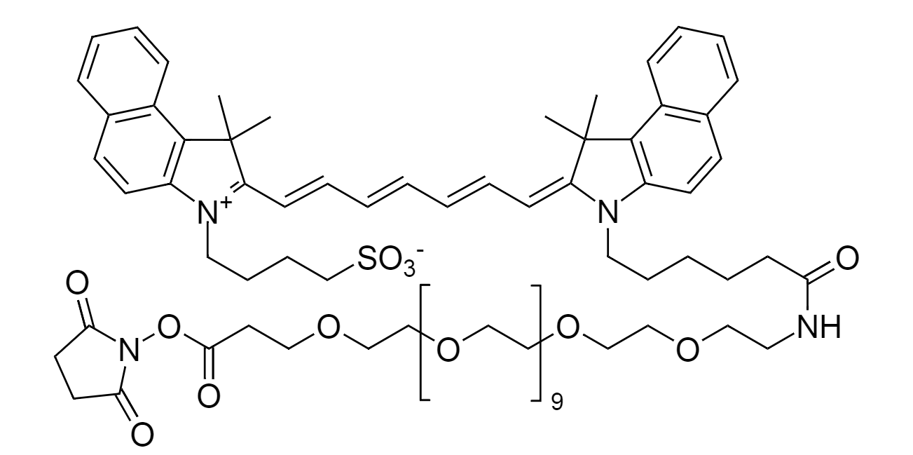ICG-PEG12-OSu|吲哚菁绿-十二聚乙二醇-活性酯
