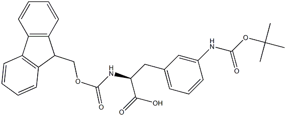 N-FMOC-3-(BOC-氨基)-L-苯丙氨酸 cas:273221-84-4