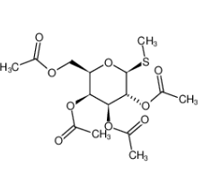 甲基2,3,4,6-四-O-乙酰基-1-硫代-β-D-吡喃葡萄糖 cas:13350-45-3  Methyl 2,3,4,6-Tetra-&lt;i&gt;O&lt;/i&gt;-acetyl-1-thio-β-&lt;small&gt;D&lt;/small&gt;-glucopyroside