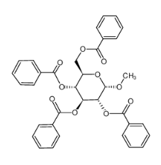 1-O-methyl-2,3,4,6-tetra-O-benzoyl-α-D-glucopyrose cas:52621-71-3