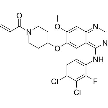 Poziotinib(NOV120101; HM781-36B)，CAS1092364-38-9
