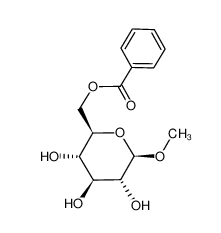 甲基-6-O-苯甲酰基-b-D-吡喃葡萄糖苷cas:21056-50-8
