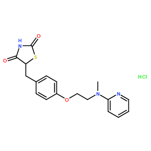 Rosiglitazone Hydrochloride，cas302543-62-0