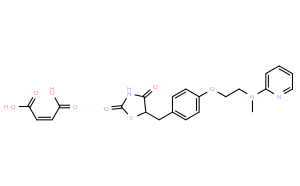 Rosiglitazone Maleate，cas155141-29-0