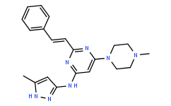 ENMD-2076，CAS:	934353-76-1