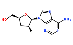 9-(2,3-DIDEOXY-2-FLUORO-ALPHA-D-THREOPENTOFURANOSYL)-ADENINE，cas110143-10-7